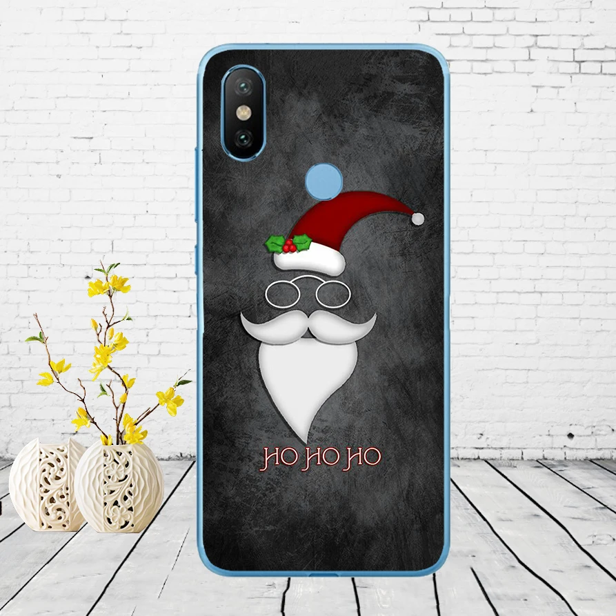 301DD Рождественский шар Новогодний подарок Мягкий силиконовый чехол для Xiao mi Red mi 6 6a mi 8 a2 lite note 5 6 pro 7 Case