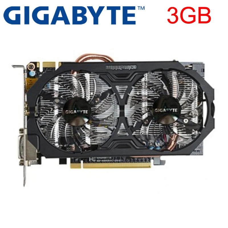 Видеокарты GIGABYTE GTX 660 3GB 192Bit GDDR5 для nVIDIA Geforce GTX660 используются карты VGA прочнее, чем GTX 750 TI