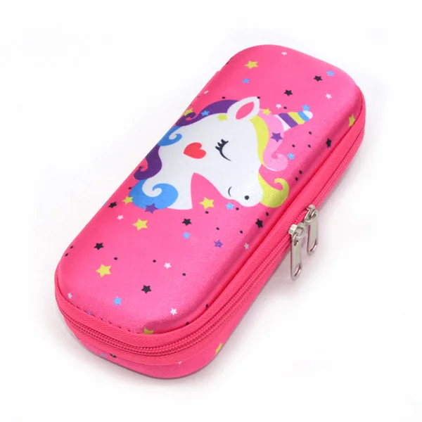 Rose unicorn Чехол для карандашей школьные принадлежности Trousse Scolaire Stylo Estuche Escolar Piornik Szkolny Kalemlik Kalem Kutusu чехол для карандашей - Цвет: Rose unicorn