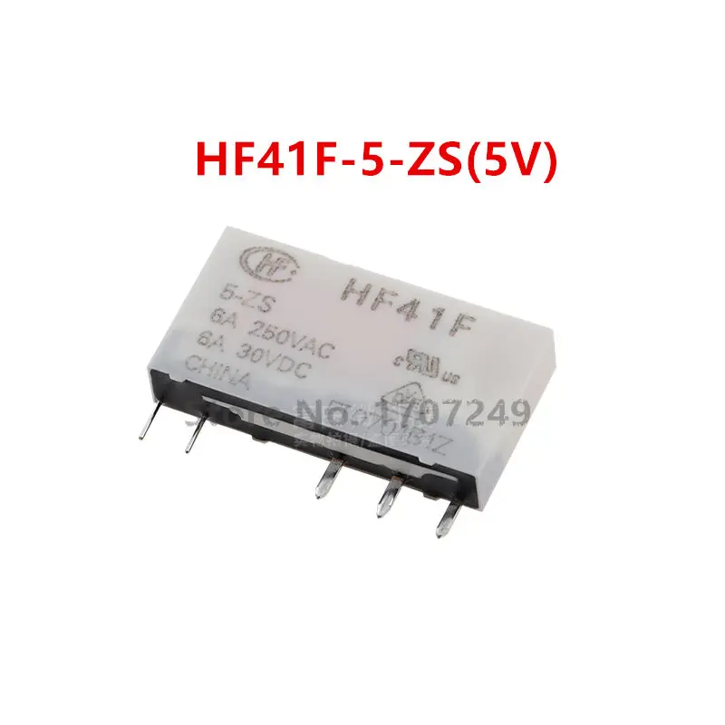 10 pcs novo rele hf hf41f 5 zs hf41f 12 zs 01