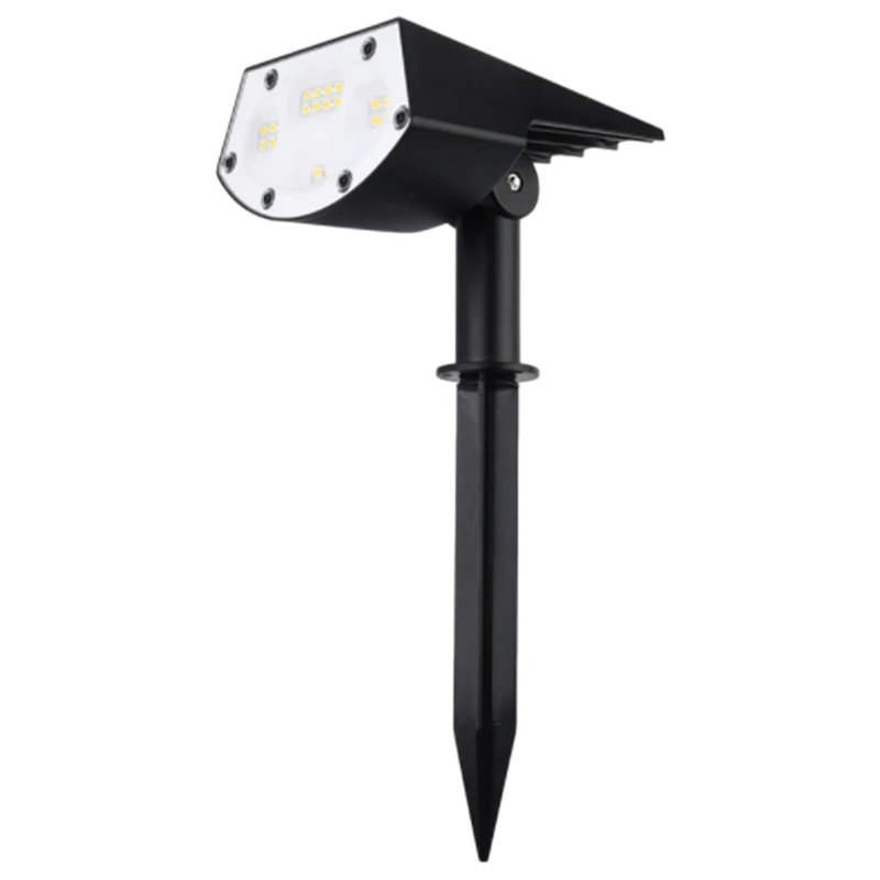 

Solar Landscape Spotlights, IP65 Waterproof Solar Powered Wall Lights Wireless Outdoor Solar Landscaping Light for Yard Garden
