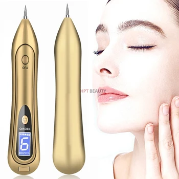 

Latest High- tech Mole Removal Laser Plasma Pen With LCD Screen High-frequency Freckle Tattoo Removal Men Women Beauty Tools