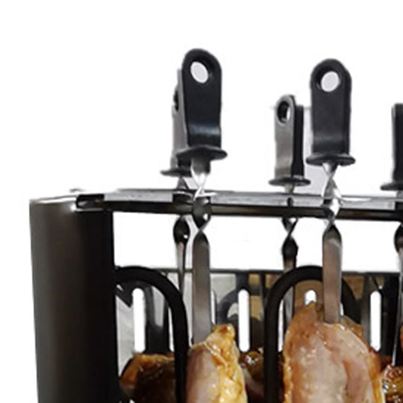 1000W Smokeless electric skewers machine automatic rotating electric oven smokeless small oven 220V/50HZ