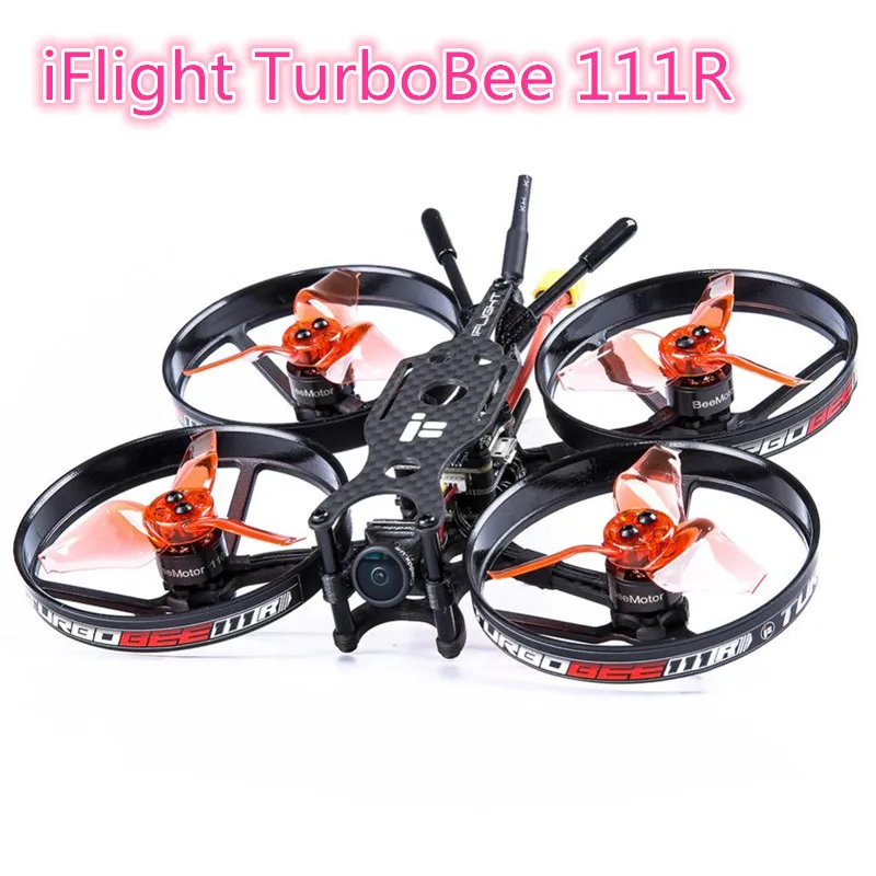 

iFlight TurboBee 111R 4S 2.3Inch F4 V2 Flight controller FPV Racing RC Drone Quadcopter Multicopter PNP Model Outdoor Toys