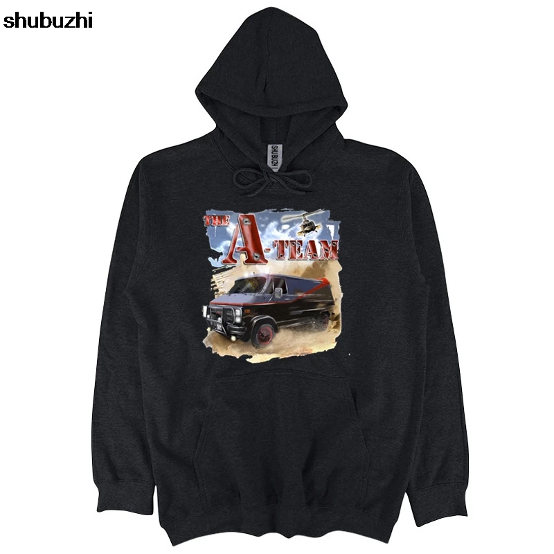 The A-Team 1983 GMC Vandura Van 80s ретро Мужская толстовка Модный пуловер толстовки осень весна