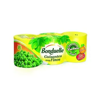 

Bonduelle - Guisantes muy fino al naturales - 600 g