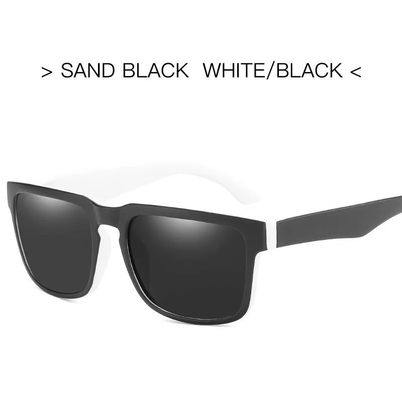 DJXFZLO фирменный дизайн поляризованные солнцезащитные очки мужские женские очки для вождения мужские очки с квадратной оправой UV400 очки - Цвет линз: C8
