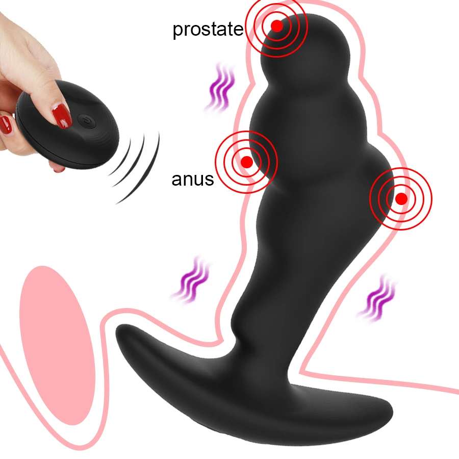 Khalesex-anal-sexo-brinquedos-sem-fio-remoto-vibrat-rio-massageador-de-pr-stata-masculino-plug-masturbador 拷贝
