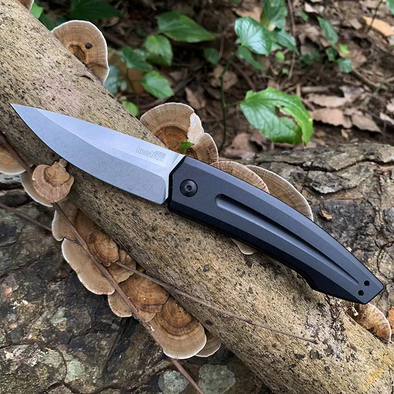 White Blade Кершоу 7200 карманный нож авиационная алюминиевая ручка CPM154Cm открытый складной нож многофункциональный инструмент - Цвет: White Blade