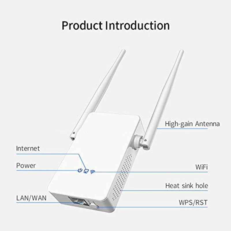 755AC Wi-Fi ретранслятор маршрутизатор двухдиапазонный усилитель сигнала беспроводной усилитель сигнала новое поступление