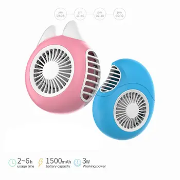 

Mini Portable USB Rechargeable Turbo Fan Desktop Outdoor Turbine Electric Cooling Fan for Students Home School Use Supplies