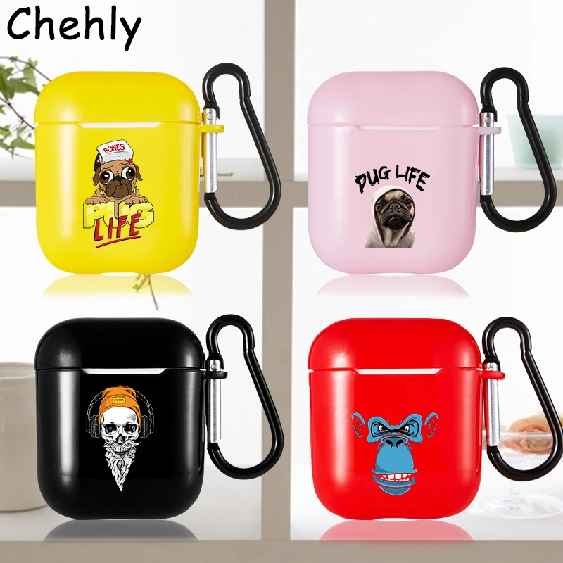 

Cartoon Dog Case for Apple Airpods 1 2 3 Pro shockproof Bluetooth Wireless Headphone Earphone Soft Silicone TPU Protection Cover