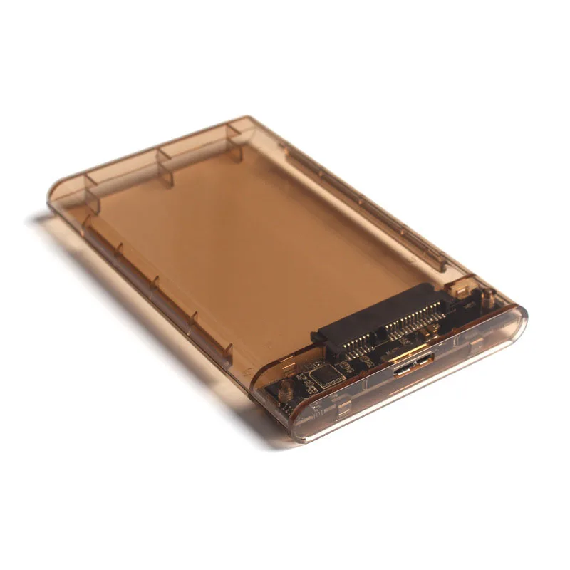 UTHAI G06 Usb3.0 жесткий диск коробка 2,5 дюймов последовательный порт SATA SSD механический диск Поддержка 6 ТБ прозрачный мобильный футляр для внешнего накопителя HDD - Цвет: Черный