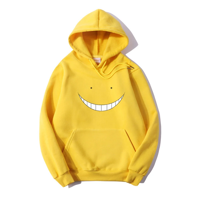 

Assassination Classroom Print Hoodies Anime Cosplay Hip Hop Sweatshirt Men Women Fashion Hoodie Harajuku Pullover Coat Unisex
