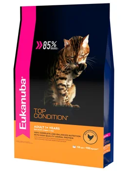 

EUKANUBA EUKANUBA ADULT RICH IN POULTRY for adult cats with a bird