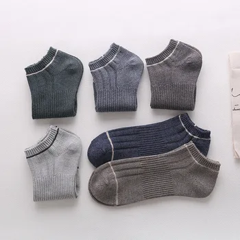 

KingDeng Mens Socks 100 Cotton Ankle Socks Custom Socks Gift for Men Casual Cotton Thin No Show Men Socks 1