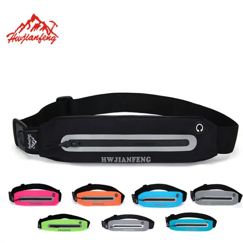 

Outdoor sharp multi-function sports pockets men and women 2019 new fitness running mobile phone belt invisible outdoor bag