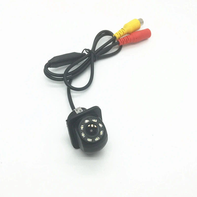 Высокое качество 170 градусов угол обзора+ 8LED маленькая соломенная Водонепроницаемая камера заднего вида