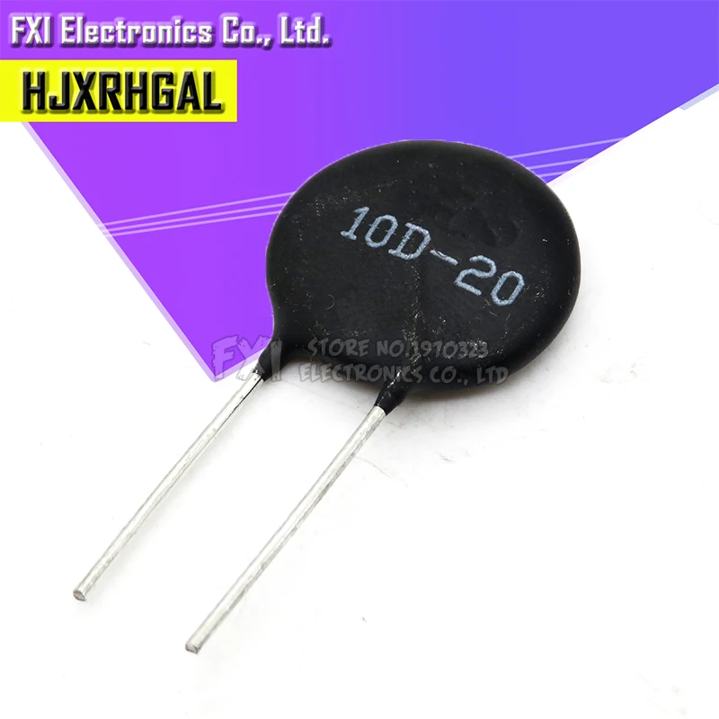 10pcs Thermistor Resistor 10D-20 Thermal | Электронные компоненты и принадлежности