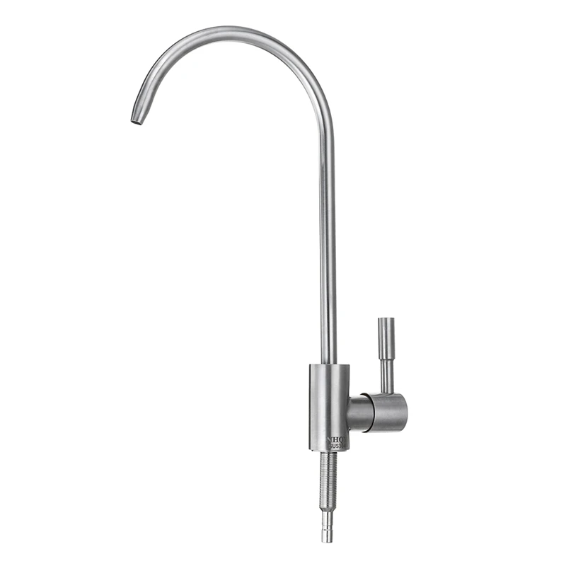 304 Stainless Steel Kitchen Faucet Reverse Osmosis Water Filter Purifier Single Lever Hole Direct Drinking Tap Cold | Обустройство
