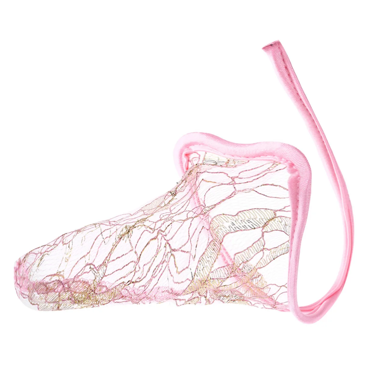 Hot Sexy Men Lingerie See Through Sheer Mesh Transparent Penis Sheath C-String Thong Erotic Sissy Panties Male Gay Underwear |