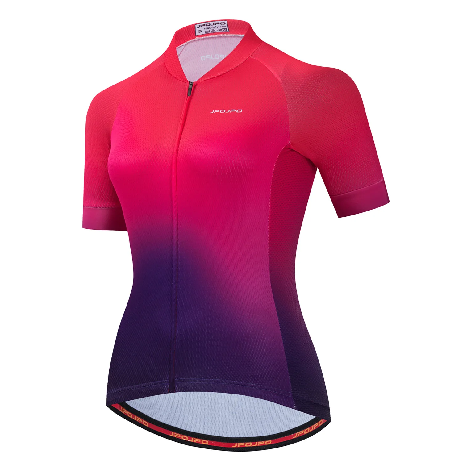 thumbnail image 1 of 2022 Jersey de ciclismo para mujer, camiseta de manga corta para bicicleta de montaña o carretera, ropa de ciclismo para mujer, blusa de verano roja, 1 of 5