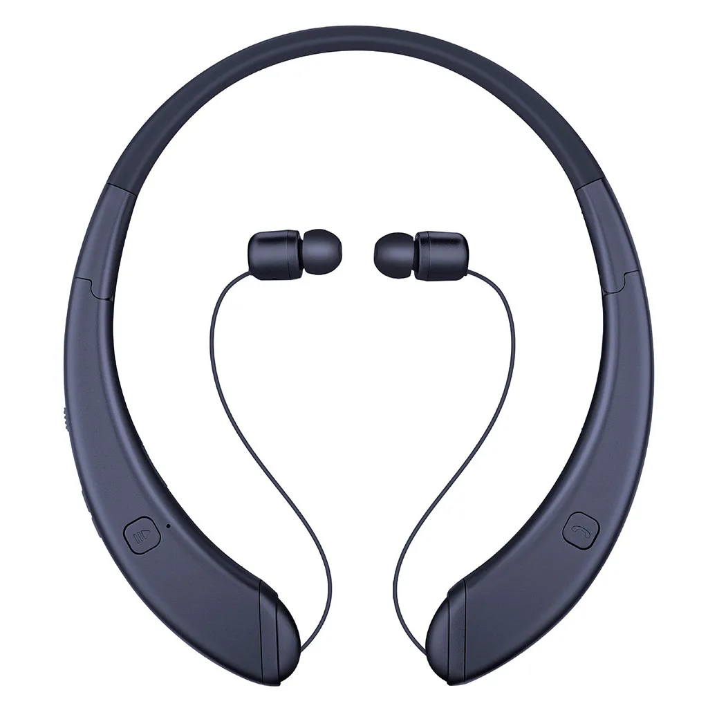 Mosunx Универсальная беспроводная bluetooth-гарнитура с микрофоном HiFi звуковая гарнитура складная, беспроводная bluetooth-гарнитура в уши