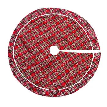 

40Inch Xmas Tree Skirt Holiday Tree Ornaments Christmas Tree Skirt Ornaments