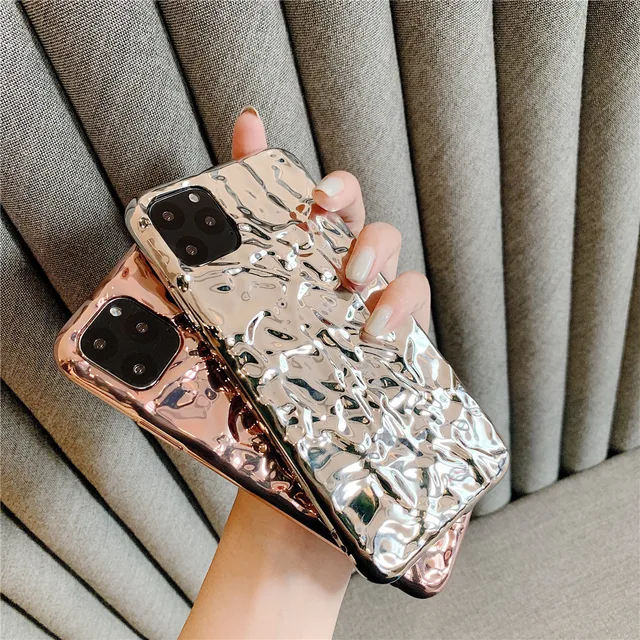 3D Dream Shell Luxury Silver Gold Foil Phone Case for iPhone 15 14 13 12  Mini 11 Pro XS Max XR X 7 8 Plus SE20 White Black Cover - AliExpress