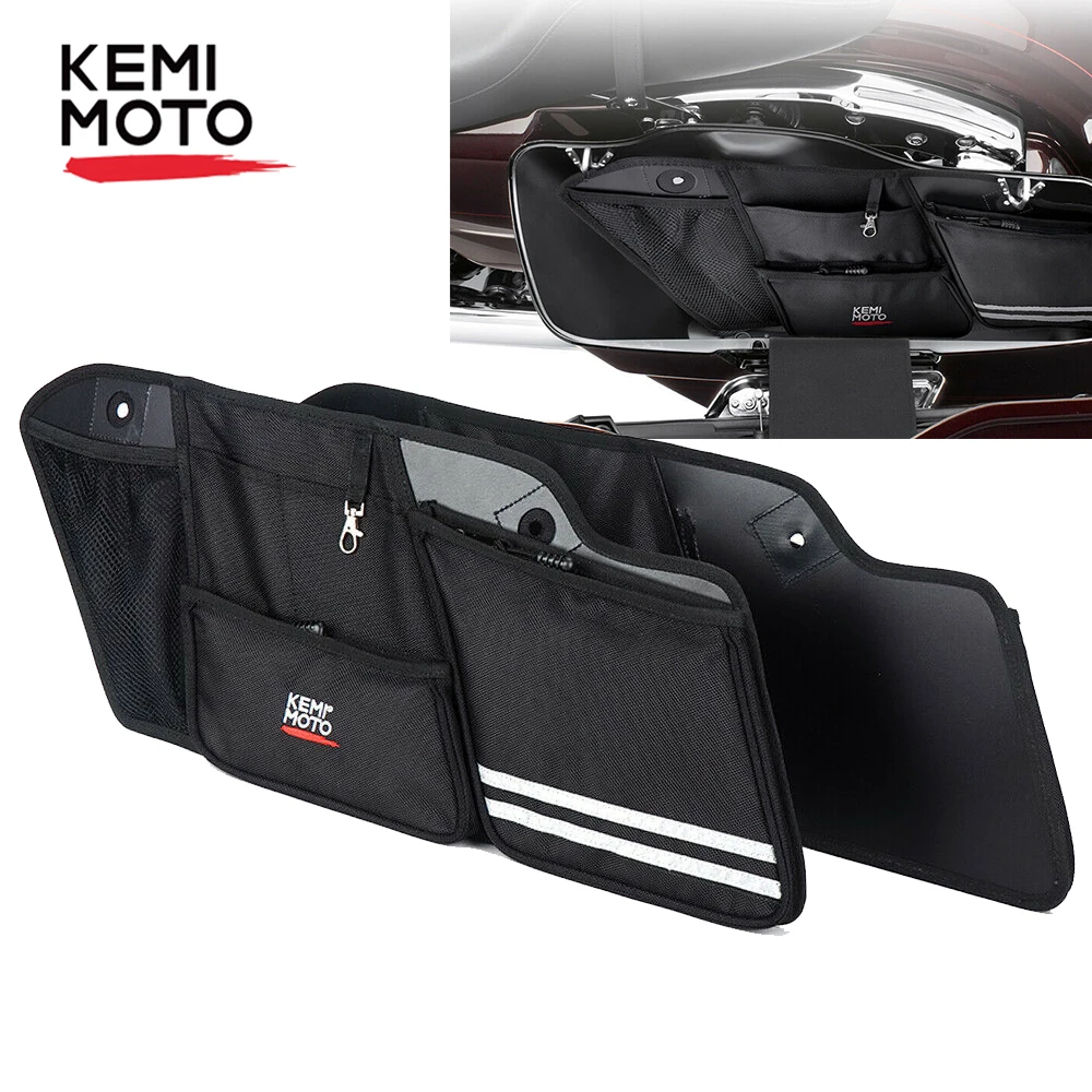 Motorcycle Saddlebag Wall Organizer Tool Storage For Touring For Street