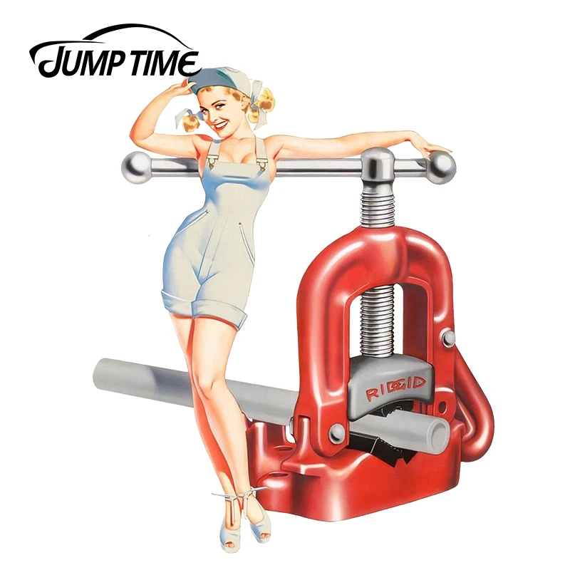 JumpTime 13 см x 11 2 3D автомобильные наклейки пикантная Шпилька для девочек на шнуровке
