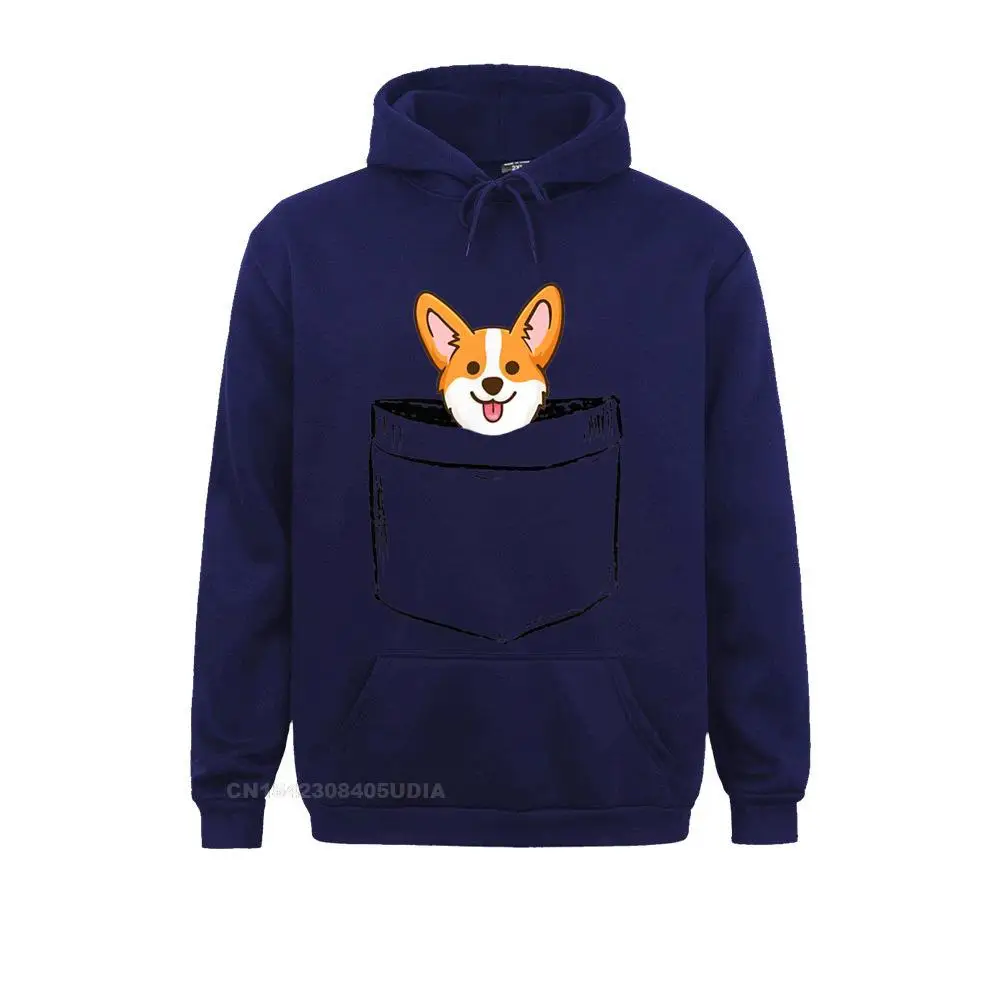 Family Women Hoodies Pocket Baby Corgi Dog Love-r Dad Mom Boy Girl Funny T-Shirt__B6319 Sweatshirts Long Sleeve Clothes Europe Pocket Baby Corgi Dog Love-r Dad Mom Boy Girl Funny T-Shirt__B6319navy
