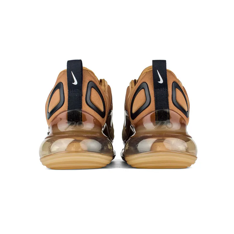 Оригинальные мужские кроссовки Nike Air Max 720, новинка, модные кроссовки для фитнеса, черные, для отдыха, низкие, дизайнерская обувь, AO2924-007