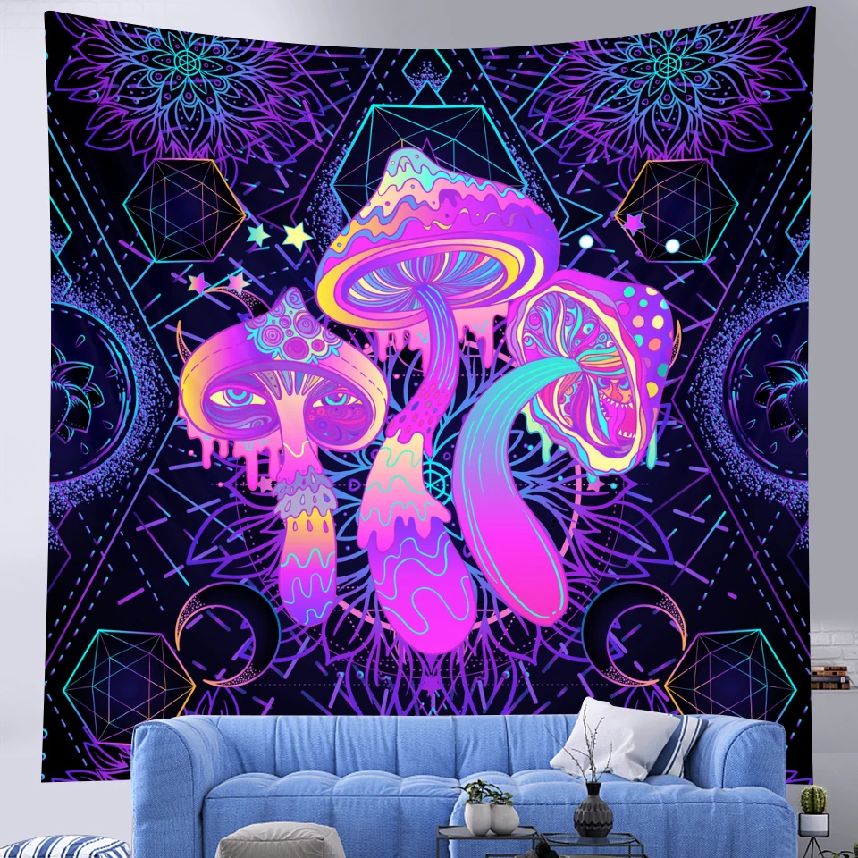 Mushroom Premium Hooded Blanket