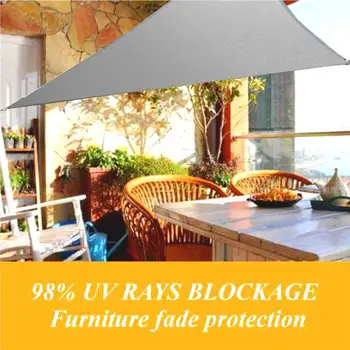 

Polyester Fabric Canopy Tent Cloth Shade Canopy Gazebo Shade Sail Durable Portable Moisture Proof Camping Mat Awning Practical