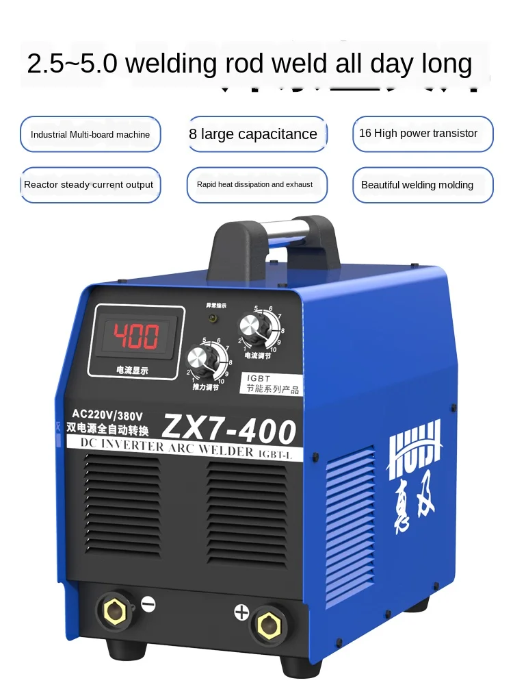 Industrial Grade Welding Machine 315 400 Dual Voltage Household 220v Three-Phase 380v Double-Use Portable Small All Copper Made
