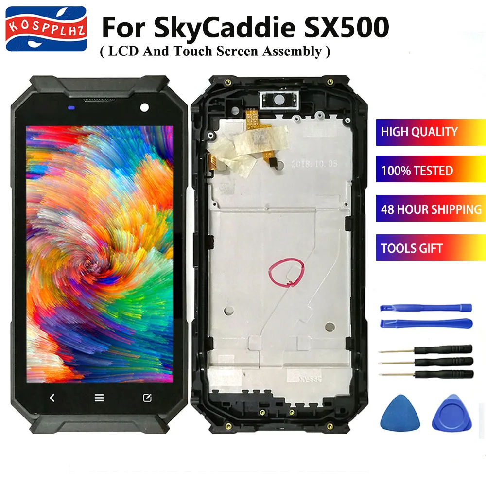 Высококачественный ЖК дисплей для SkyCaddie SX500 и кодирующий преобразователь