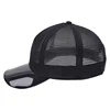 WZCX Transparent Brim Breathable Baseball Cap Hollow Out Shading Summer Unisex Adjustable Outdoor Trucker Cap Men Dad Hat 4