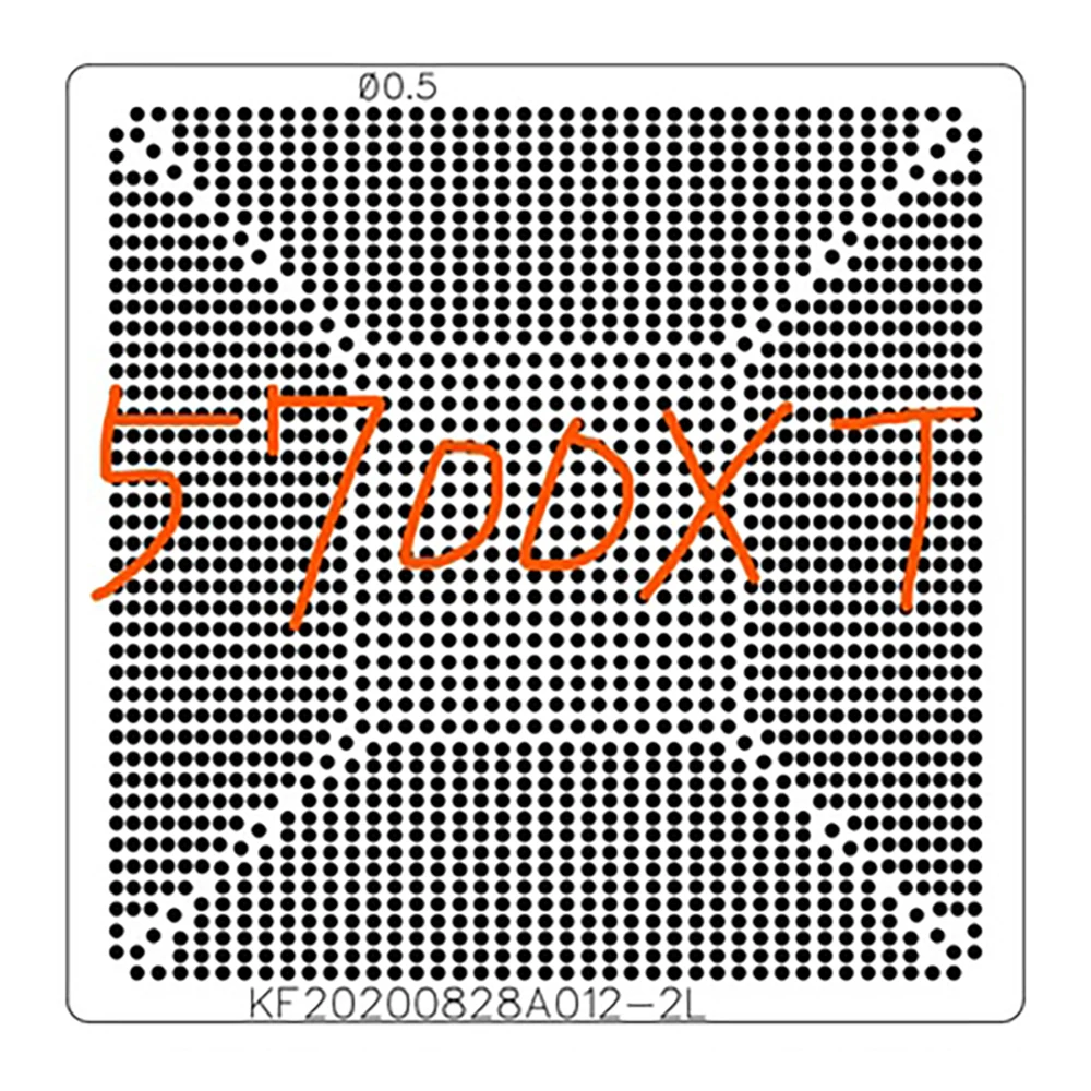 Stencil Bga Per Rx 5700Xt Navi 10 215-0917220 215-0917210 215-0917338 215-0917244 215-0917018 Gpu Riscaldamento Diretto 80/90 Stencil