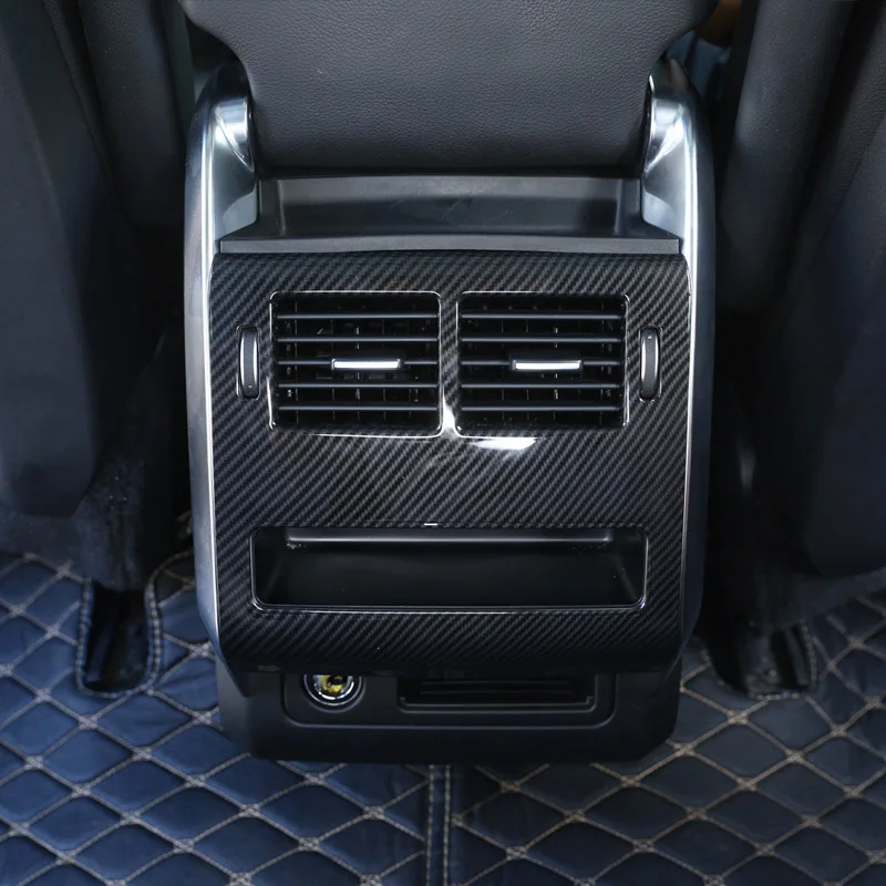 Для Land Rover Range Rover Sport- ABS пластмассовый задний ряд Ac Outlet Frame Cover Trim