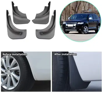 

Upgraded Car Mud Flaps Mudguards for VOLKSWAGEN Touareg 2006-2010 Front Rear Splash Guards Car Fender Styling & Body Fittings