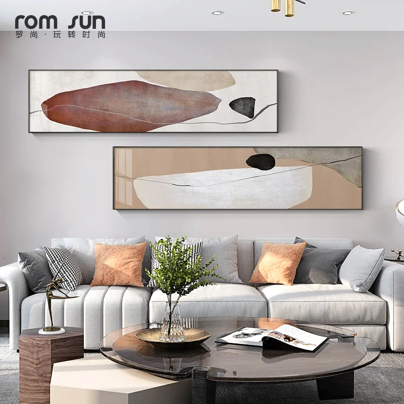 

Abstract Color Blocks Painting Poster Bedside Canvas Painting Home Decoration Modern Wall Art Picture for Living Room No Frame