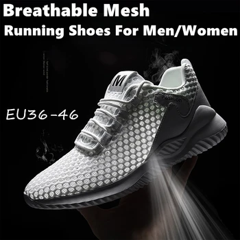 

Running Shoes for Men/Women Summer Breathable Mesh Shoes Outdoor Sports Shoes Light Weight Sneakers Fashion Couple Shoes