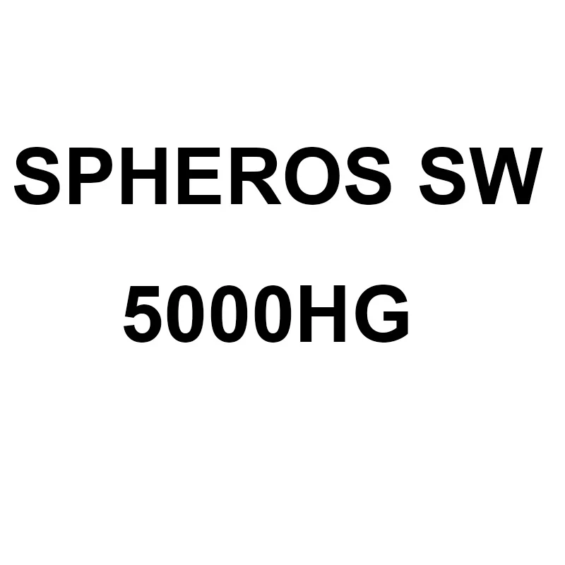 Shimano SPHEROS SW 5000HG 6000PG 6000HG 8000PG 8000HG рыболовная спиннинговая катушка 4+ 1BB соленой воды Передняя тяга большой рыбы шестерни - Цвет: 5000HG