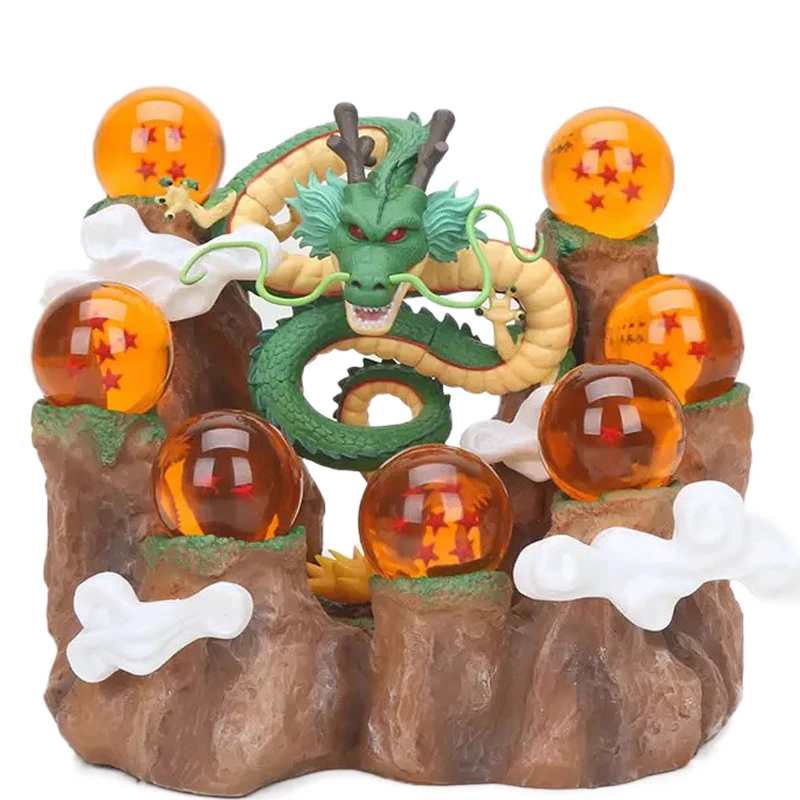 Горячее прибытие 15 см дракон дисплей база шар Z база Shenron Shenlong подвал хрустальные шары фоновые сцены ПВХ фигурка 0,5