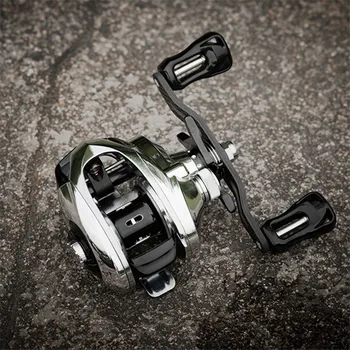 

All Metal Fishing Reel KS3000 Seawater Prevention Fishing Reel Double Brake Baitcast Reel Anti-explosion Line Magnetic Brake 6KG