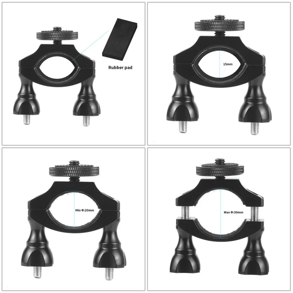 1/4 камера велосипед руль зажим кронштейн штатив крепление винтовой зажим для камеры Велоспорт для DJI OSMO Mobile 2