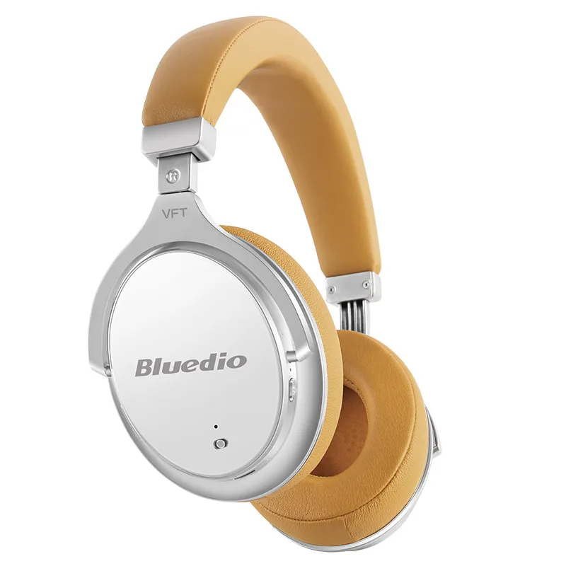 White headphones Bluedio наушники с шумоподавлением hifi наушники с шумоподавлением tws стерео bluetooth - Цвет: White headphones
