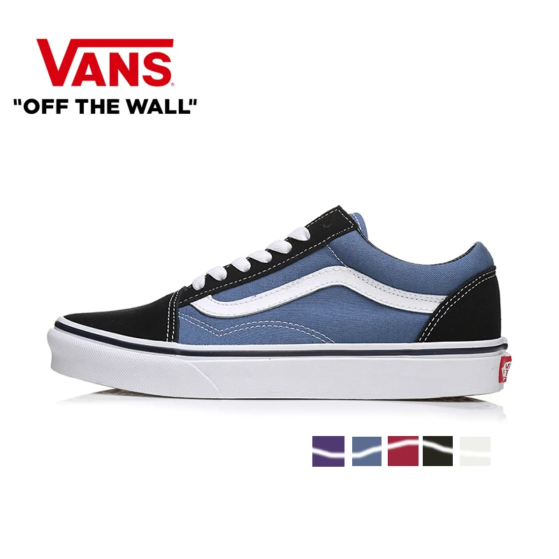 VANS OLD SKOOL Мужская и женская обувь оригинальная подлинный для спорта на открытом