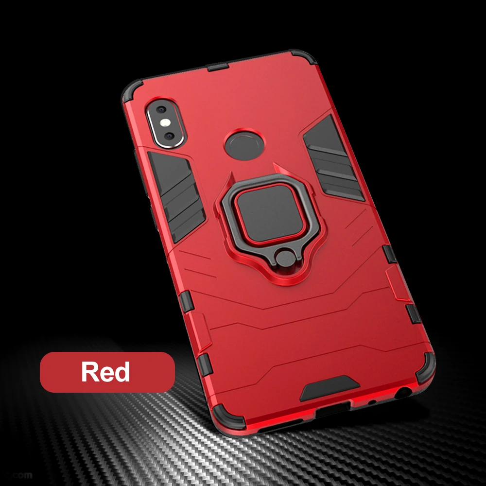 Жесткий Модный Магнитный стелс держатель чехол для Xiaomi Redmi Note 8 6 pro 7A Note 7 5 Pro Plus 4 Чехол